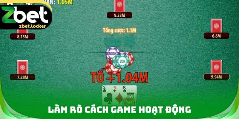 Làm rõ cách game hoạt động
